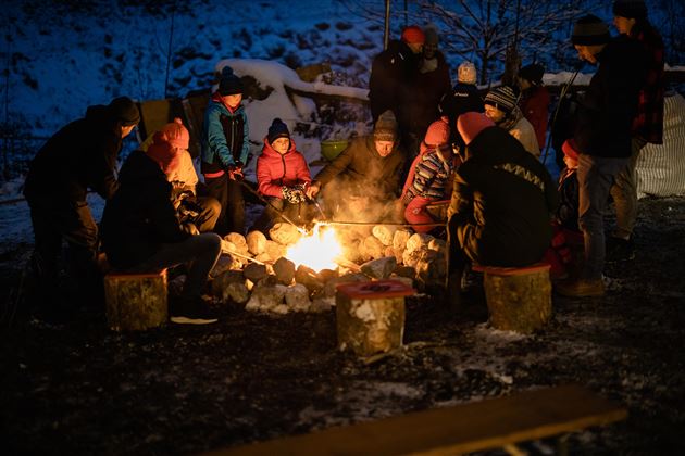 Advent Stockbrotgrillen