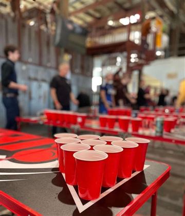 Beerpong-Tunier