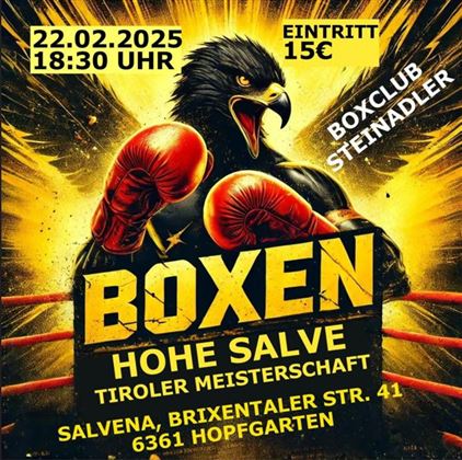 Boxen Hohe Salve