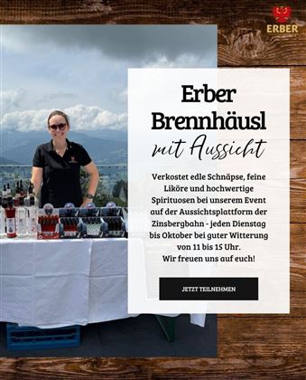 Erber Schnapsverkostung am Zinsberg