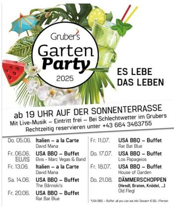 Flyer Gartenparty (c)GruberS