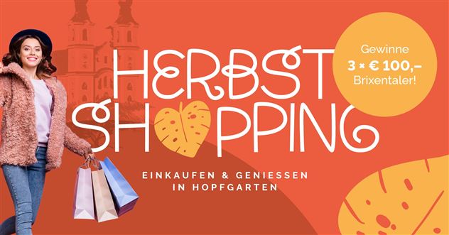 Flyer Herbst Shopping