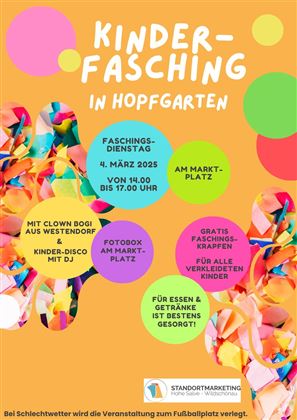 Flyer Kinderfasching