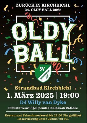 Flyer Oldy Ball