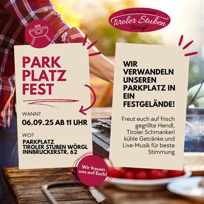 Flyer Parkplatzfest