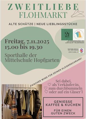 Flyer Zweitliebe Flohmarkt
