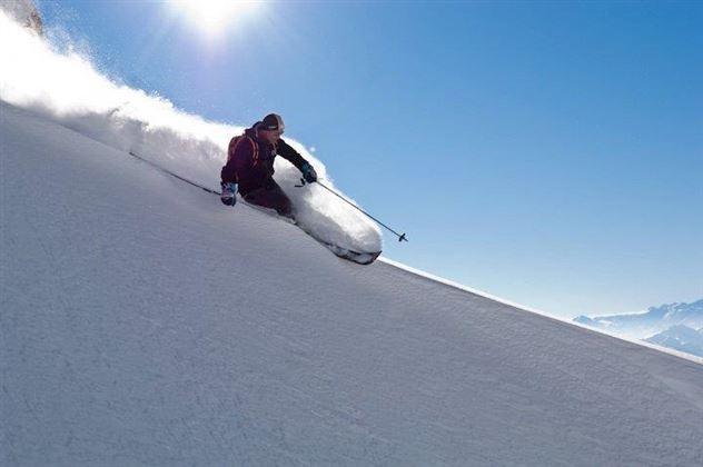 Freeride Tiefschneespaß