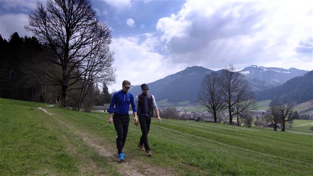 Georg und Gabriel wandern