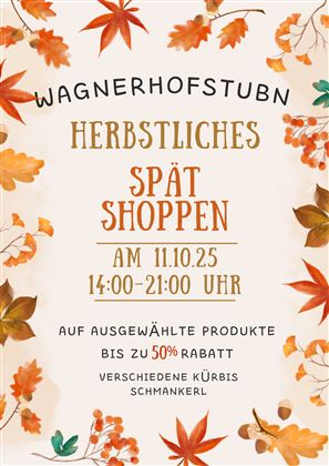 Herbstliches Spätshoppen