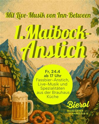 Maibock-anstich