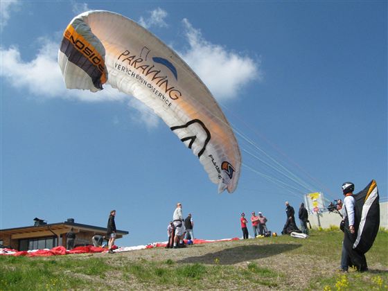 Paragleit Start
