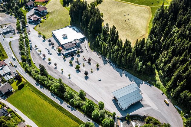 Parkplatz Bergbahn Scheffau