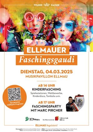 Plakat Ellmauer Faschingsgaudi