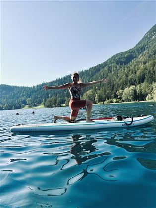 Scheffau_Yoga_SUP_Hintersteiner See