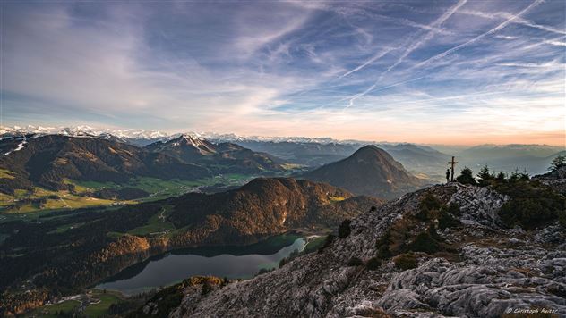 Sonnenuntergang Zettenkaiserkopf