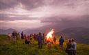 Feuerbrennen Sonnwend auf der Hohen Salve