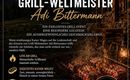 Ein Werbeplakat für ein exklusives Grill-Event mit Kaiser Wagyu und Grill-Weltmeister Adi Bittermann. Das Event findet am 25. Oktober 2026 in Göng statt und bietet eine besondere kulinarische Erfahrung.