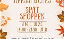 Herbstliches Spätshoppen