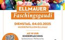 Plakat Ellmauer Faschingsgaudi