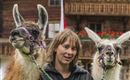 Ruth mit ihren Lamas