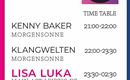 Timetable