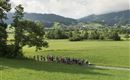 Wunderschöner Ausblick Richtung Dorf