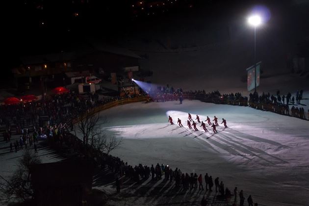 Tolle Show von den Ellmauer Skischulen