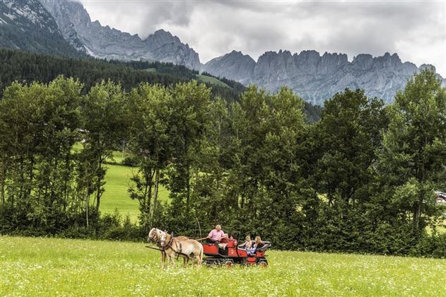 Unterwegs mit 2 PS am Fuße des Wilden Kaisers