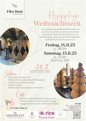 Veranstaltung_hyggelige Weihnachtszeit