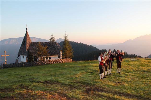 Wallfahrtskirche an der Kraftalm