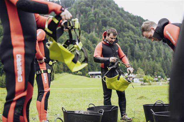 Wilder_Kaiser_Canyoning_Ausrüstung