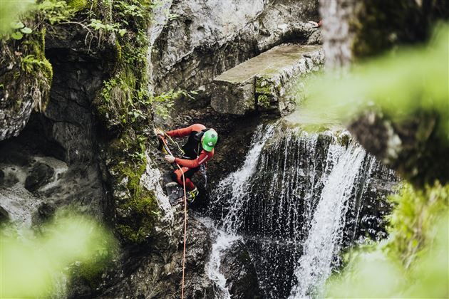 Wilder_Kaiser_Canyoning_Taxerklamm