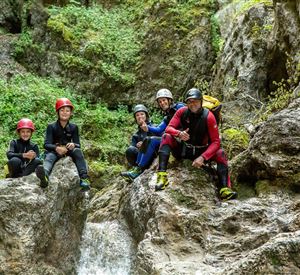 Canyoning Halbtagestour für Einsteiger