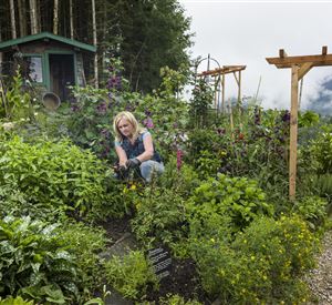 Visit to the herb garden