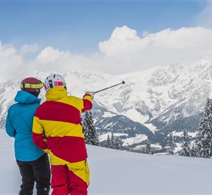 Geführte KitzSkiWelt Tour