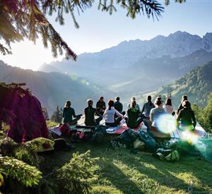Yoga am Brentenjoch