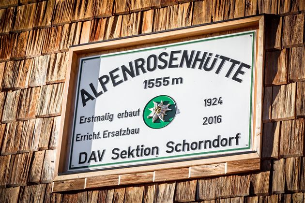 Alpenrosenhütte.