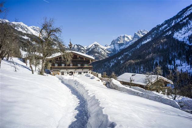 Bergkhof Kaisertal Ebbs Winter