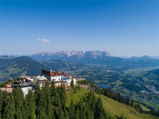 Bergstation Hahnenkammbahn