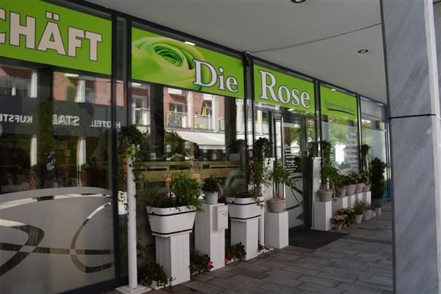 Blumengeschäft Die Rose Kufstein Außenansicht