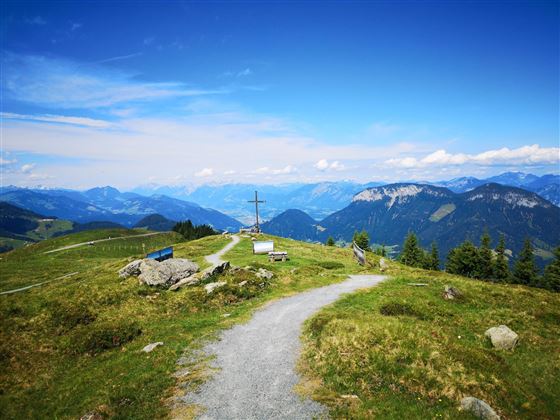 Brandstadl_Weg zum Gipfelkreuz