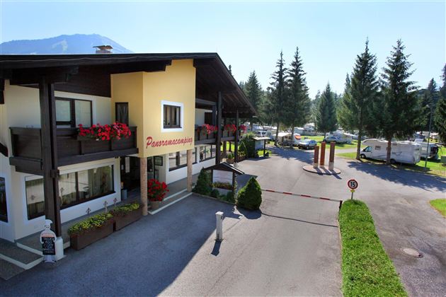 Camping Eingangsbreich