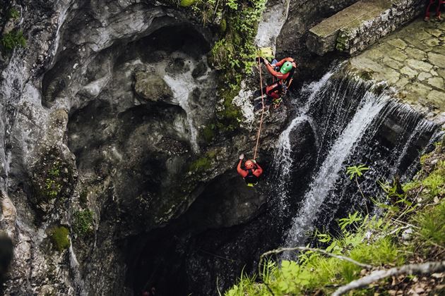 Canyoning in der Taxerklamm