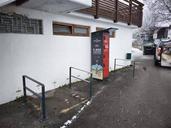 E-Bike Ladestation mit Spind - Schwoich Banenense