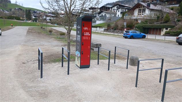 E-Bike Ladestation mit Spind - Thiersee Strandbad