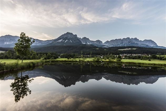 Ellmau_See beim Golfplatz_Wilder Kaiser