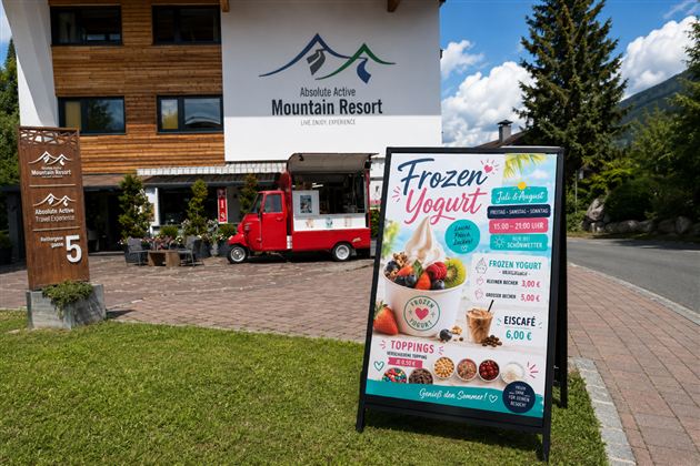 Frozen Yogurt Mountain Resort