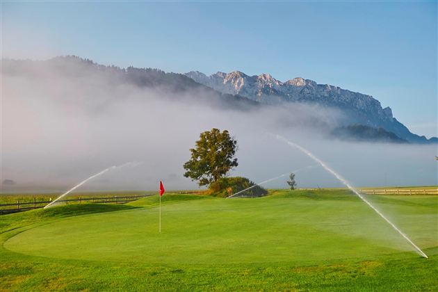 Golfclub Moarhof Walchsee Morgenstimmung