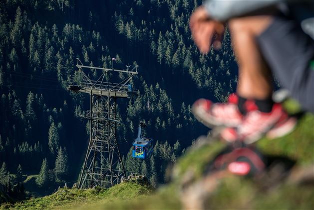 Hornbahn im Sommer