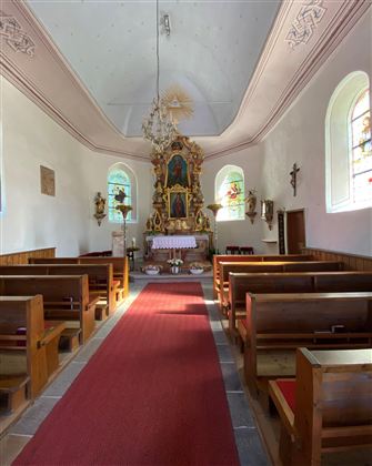Kapelle innen @Region Hohe Salve -Laura Schellhorn